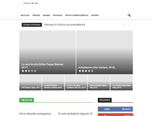 Tablet Screenshot of cinecritico.net